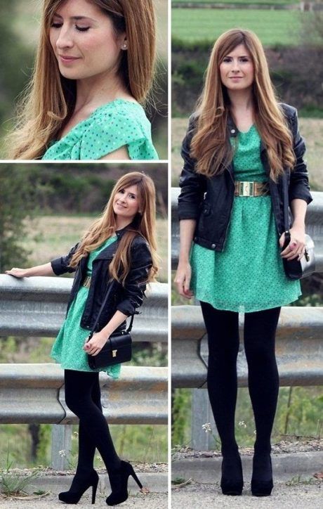 vestido-curto-e-meia-calca-moda-inverno