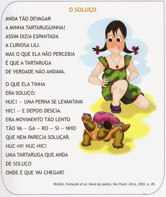 Textos Curtos De Leitura Para Alfabetização Infantil