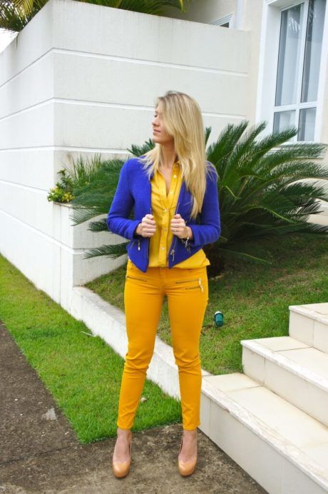 calca feminina mostarda 6
