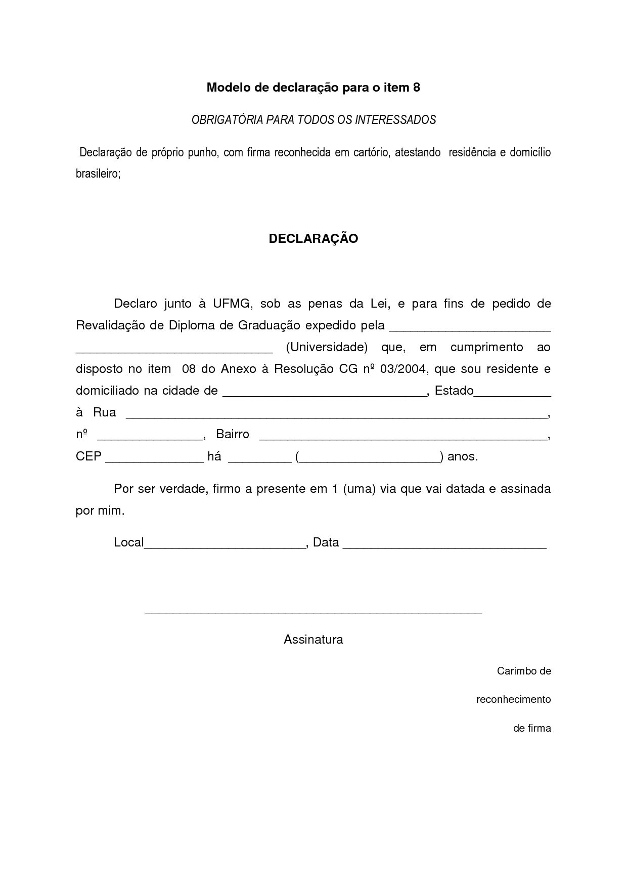 Exemplo de declara o simples roaredu